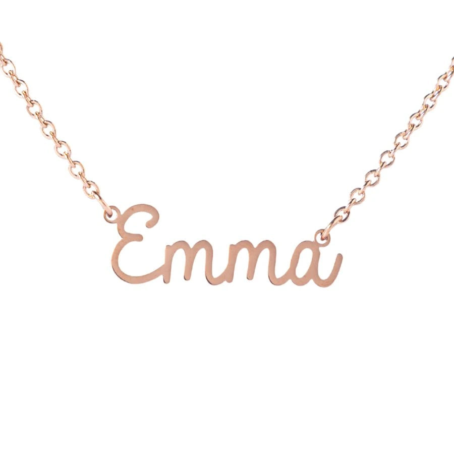 Personalized Cursive Name Necklace