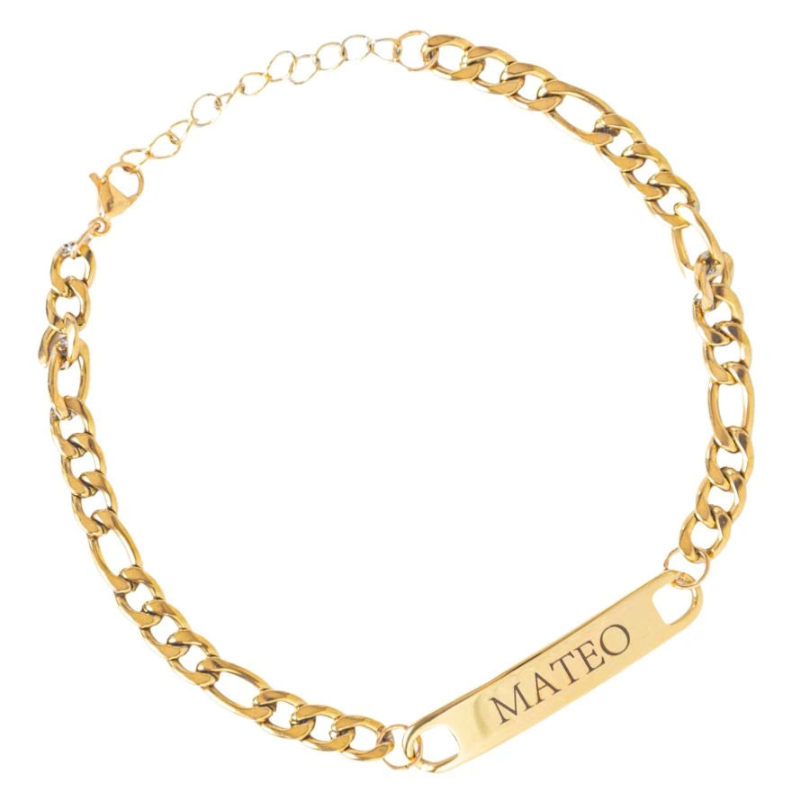 Men’s Personalized ID Bracelet