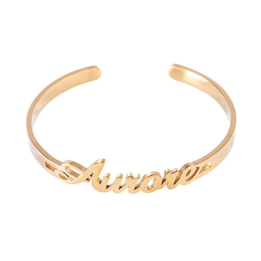 Personalized Open Bangle
