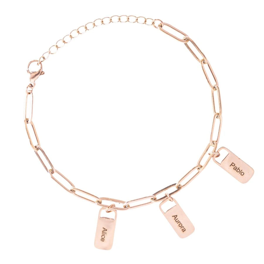 Personalized Chain Link Bracelet